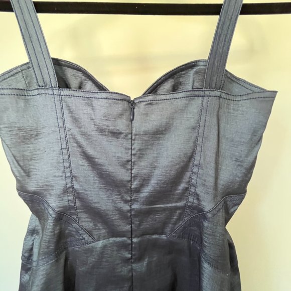 Stella McCartney Silk Cashmere A-Line Dress Size 2 - Picture 5 of 9